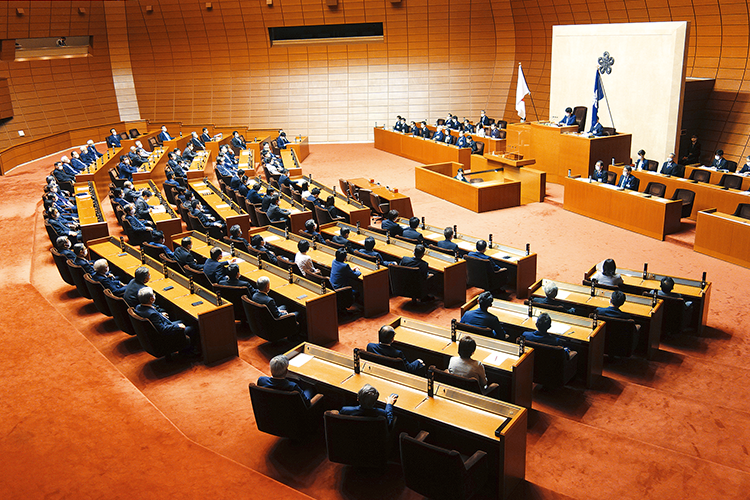 本会議場の写真 本会議場の写真