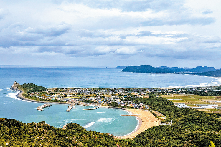 立石山から眺める糸島の風景写真 立石山から眺める糸島の風景写真