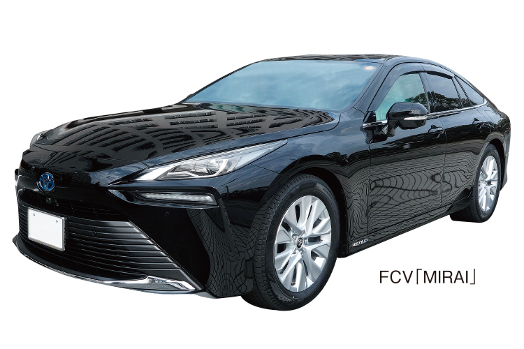 FCV「MIRAI」という車の写真 FCV「MIRAI」という車の写真