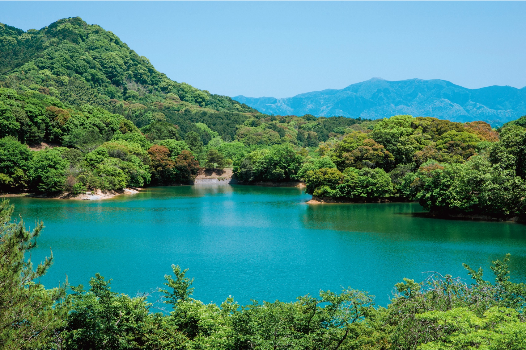 諏訪(すわ)笠城ダム公園の写真
