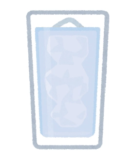 水割りのイラスト