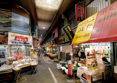 北九州の台所・旦過(たんが)市場の画像