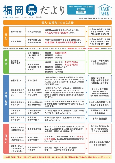 福岡県だより臨時号表紙