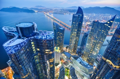 海雲台マリンシティ・センタムシティの写真です