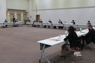 協議会中の写真です。