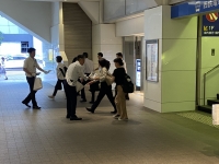 昨年度の街頭啓発の様子