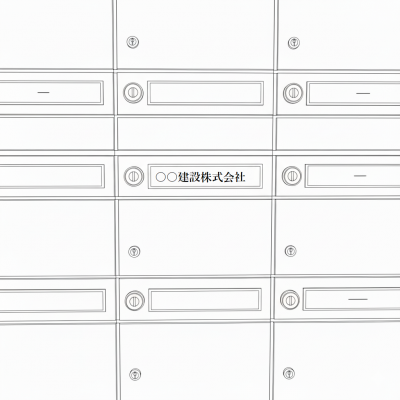 郵便受け　参考例