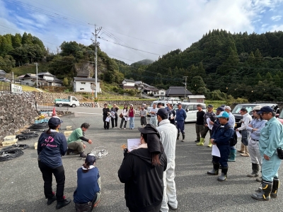 サポーター活動の様子