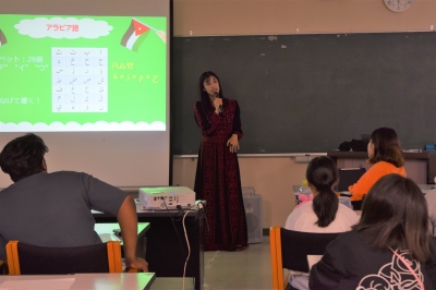 講義（鞍手高校教諭　長嶋優依先生）