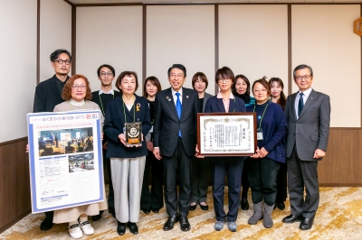 こども文化体験の皆さんとの集合写真