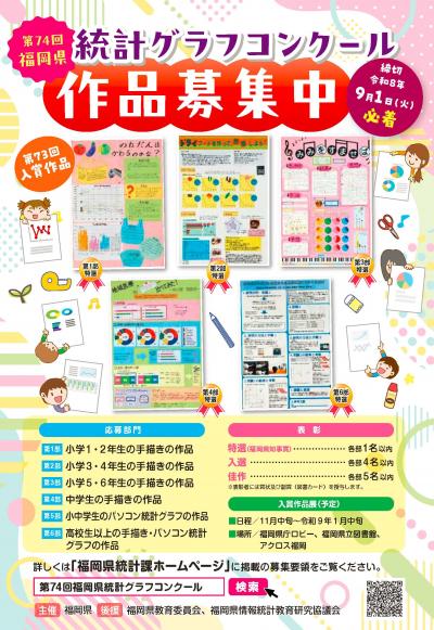 統計グラフコンクールチラシ1