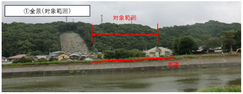 天道地区の現況写真です