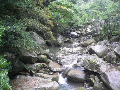 那珂川上流、筑紫耶馬溪