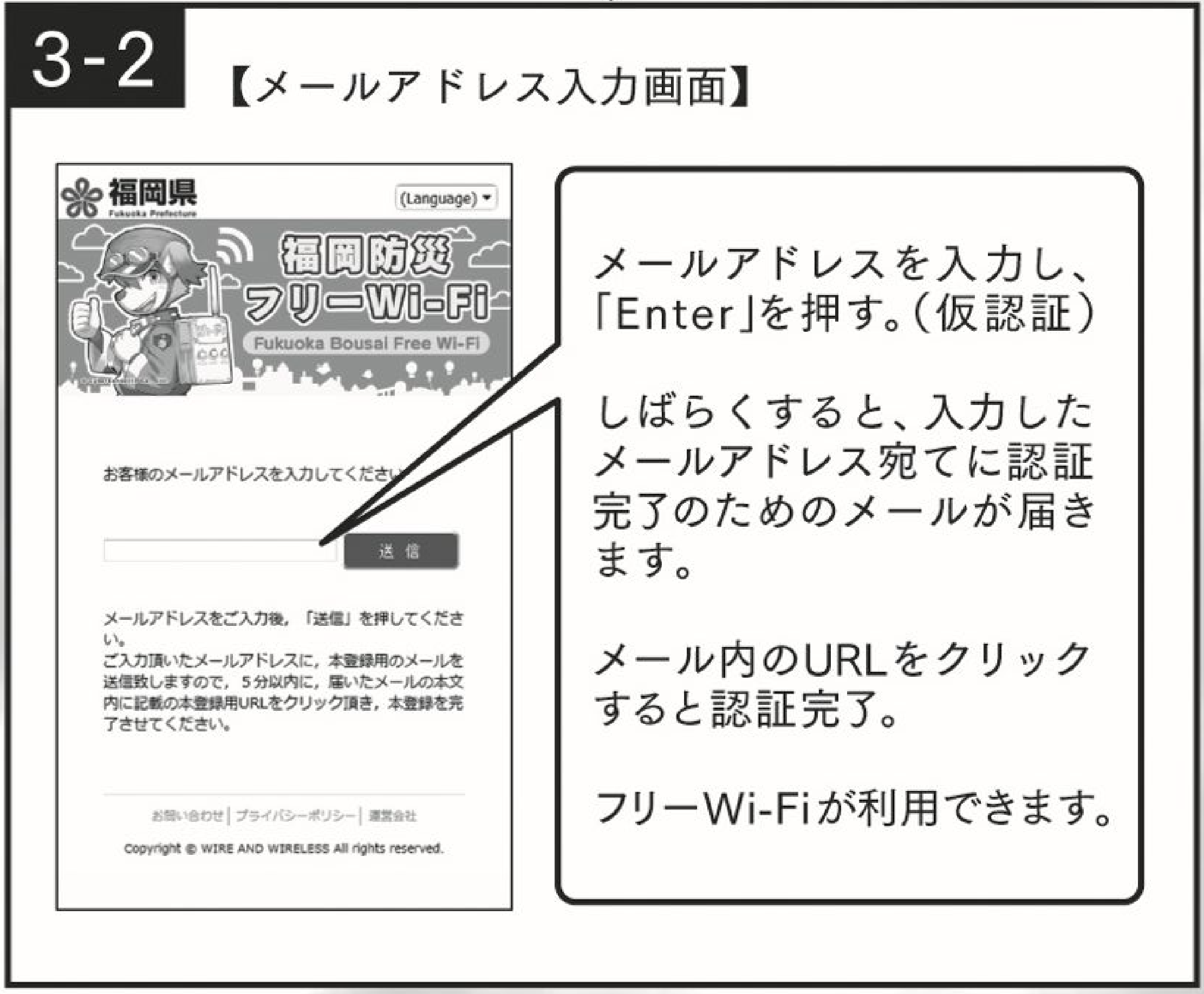 手順３－２を説明する画像です。