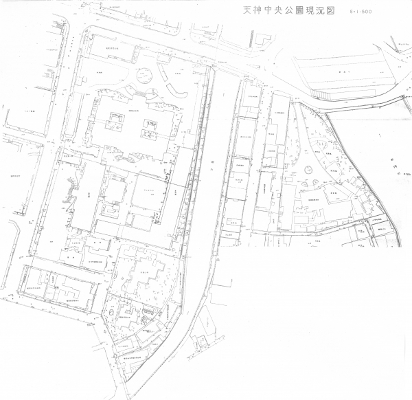 公園整備前の図面