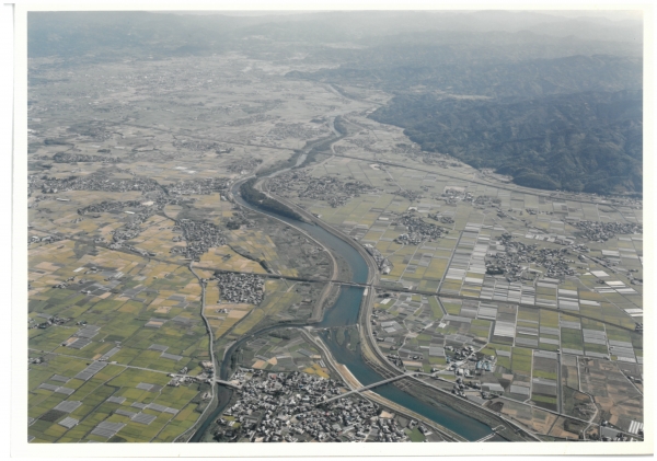 公園整備前の航空写真