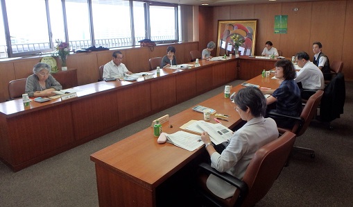 第6回福岡県森林環境税検討委員会の様子